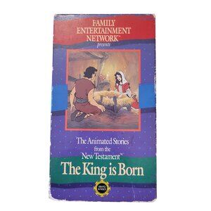 The King Is Born Family Entertainment VHS Animated Stories New Testament